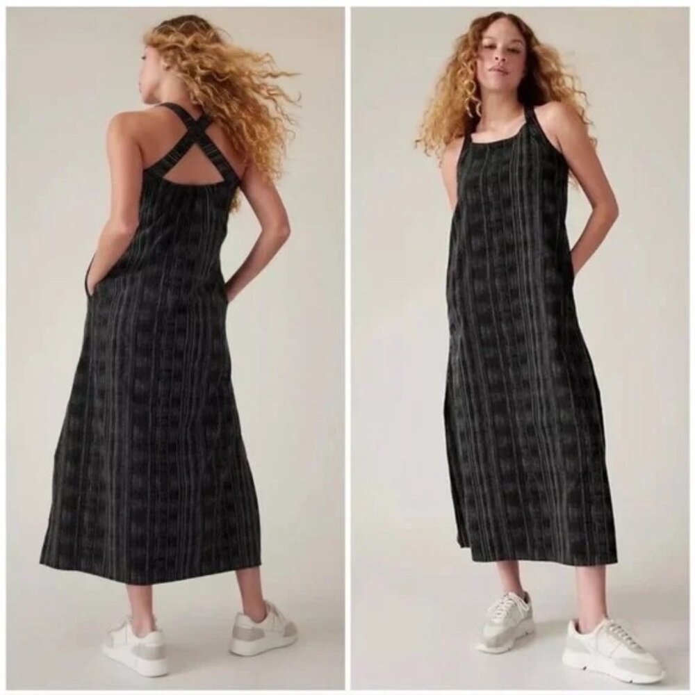 Athleta Black Maxi Dress